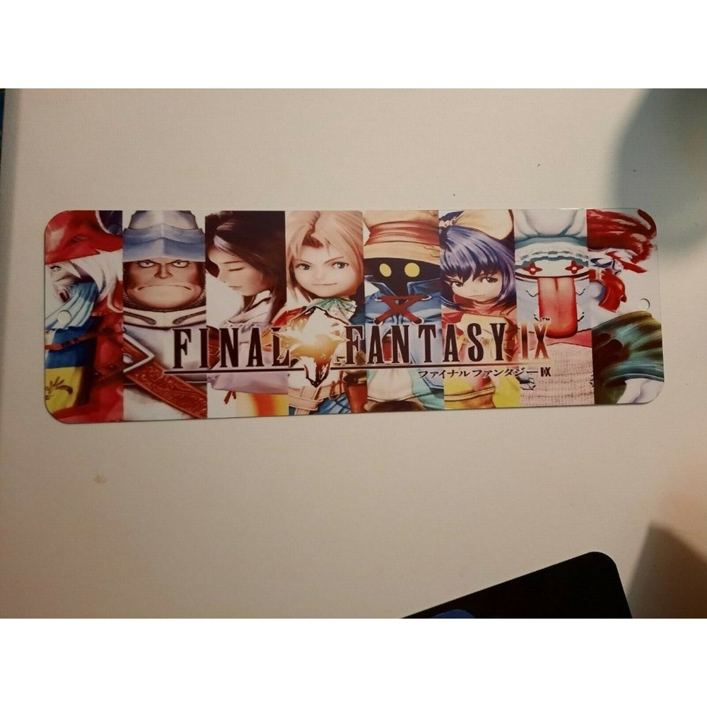 Final Fantasy 9 FFIX 4x12 Metal Wall Sign Decor Man Cave Game Room Garage‎